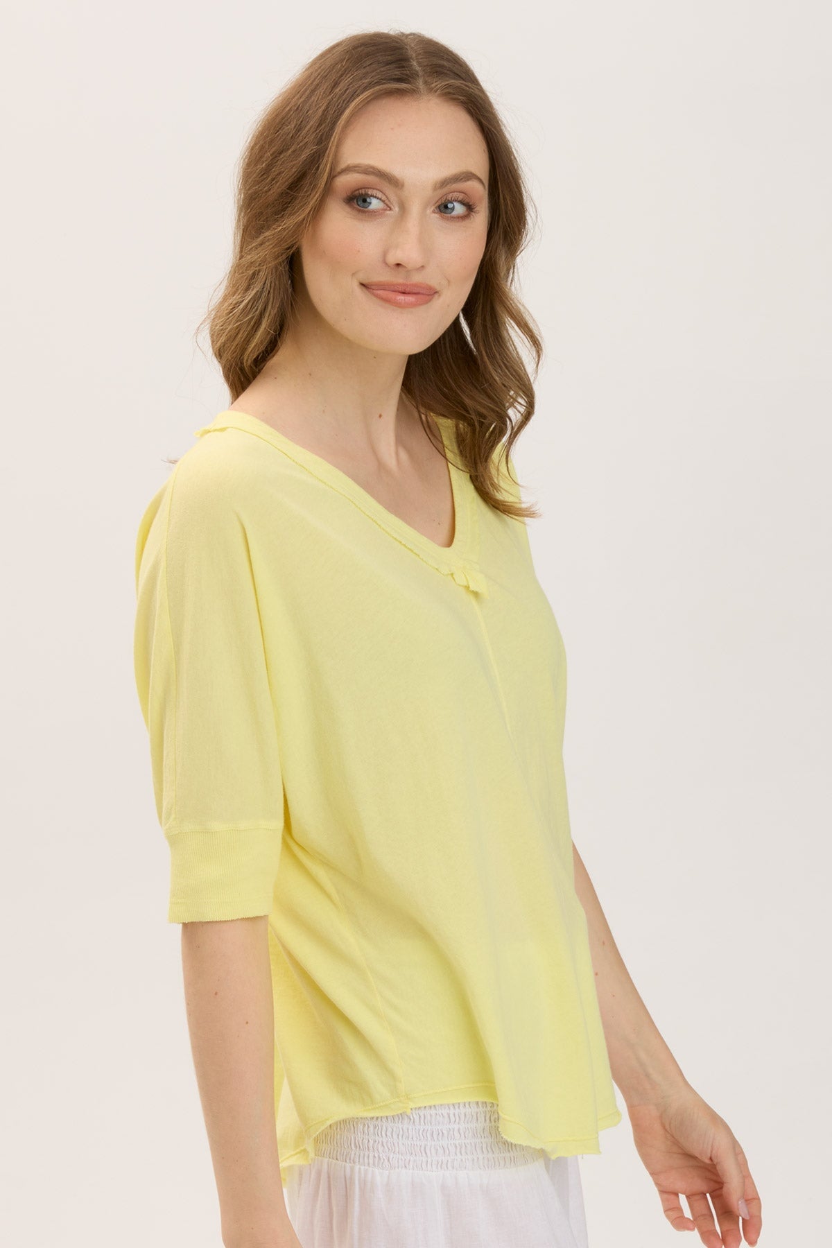 Wearables Gardiner Banded Sleeve Top 