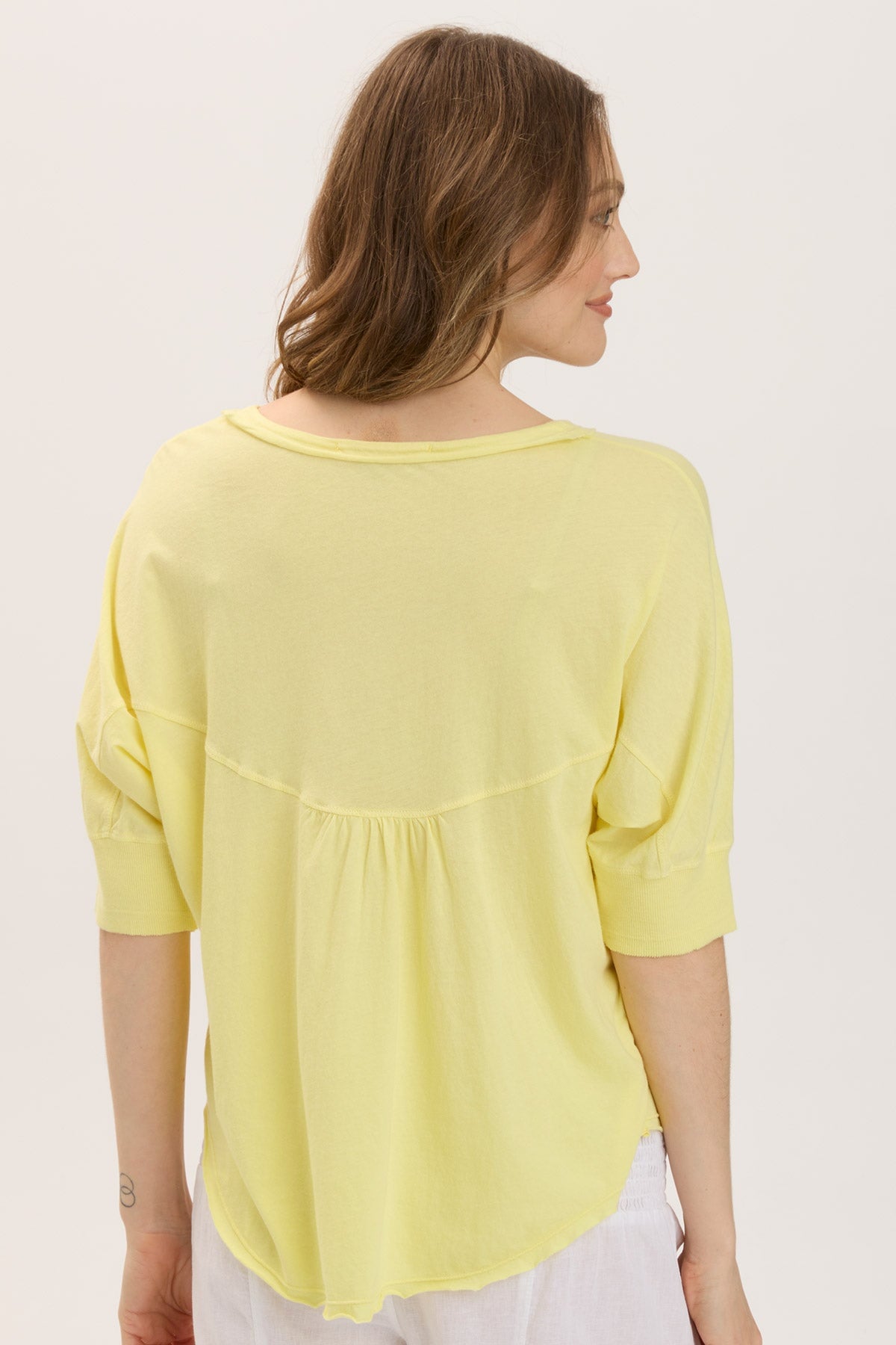 Wearables Gardiner Banded Sleeve Top 