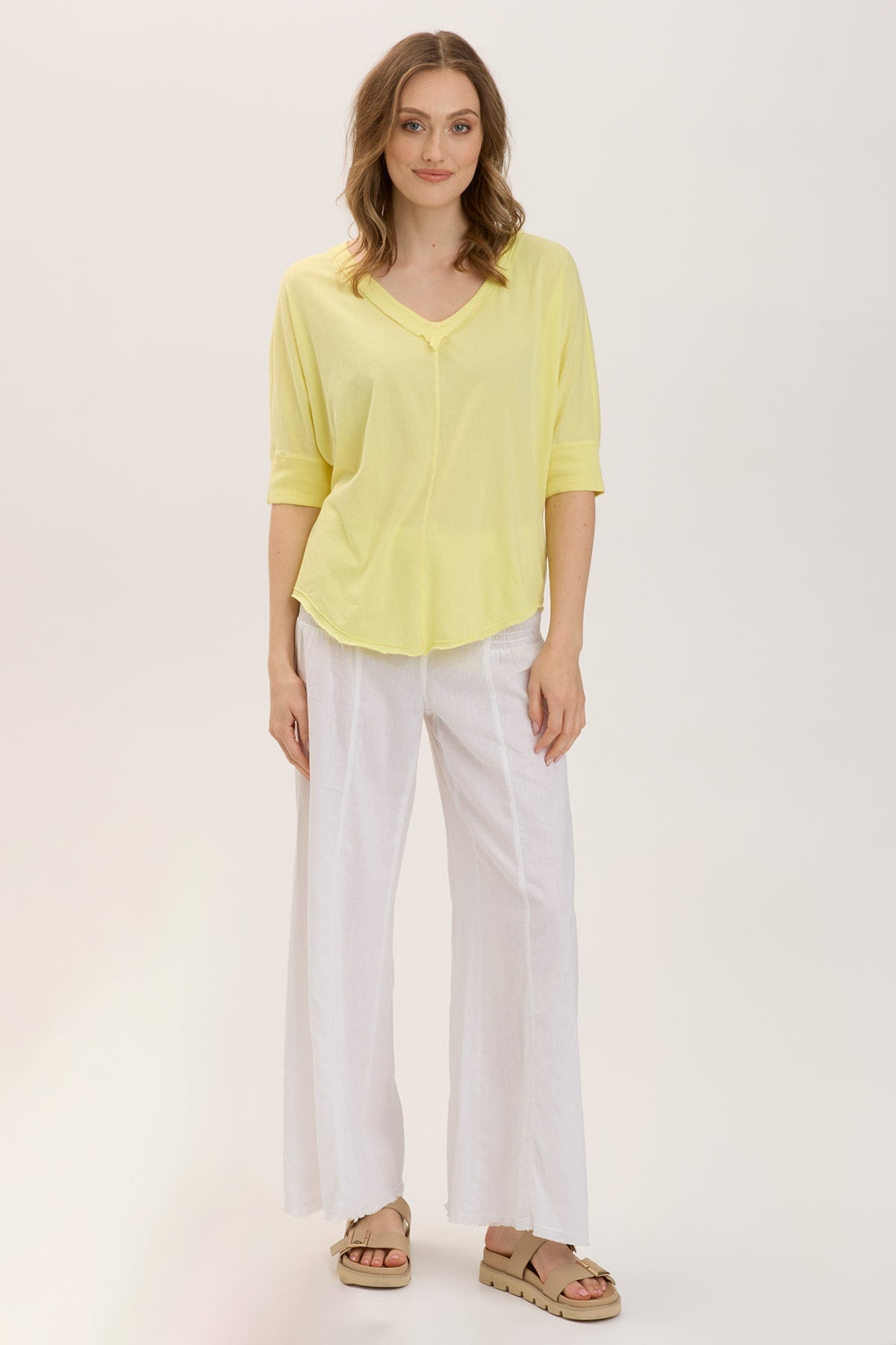 Wearables Gardiner Banded Sleeve Top 