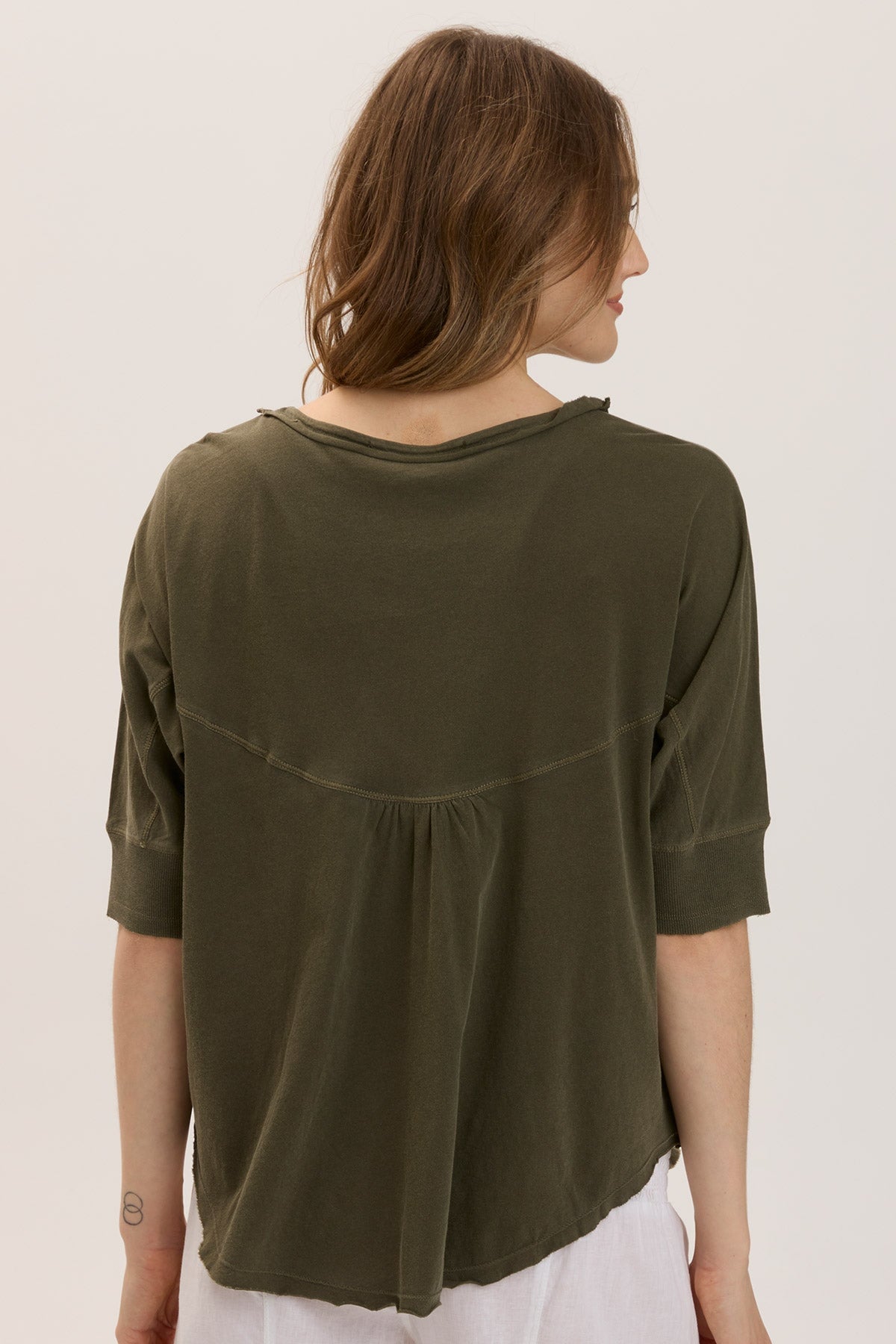 Wearables Gardiner Banded Sleeve Top 