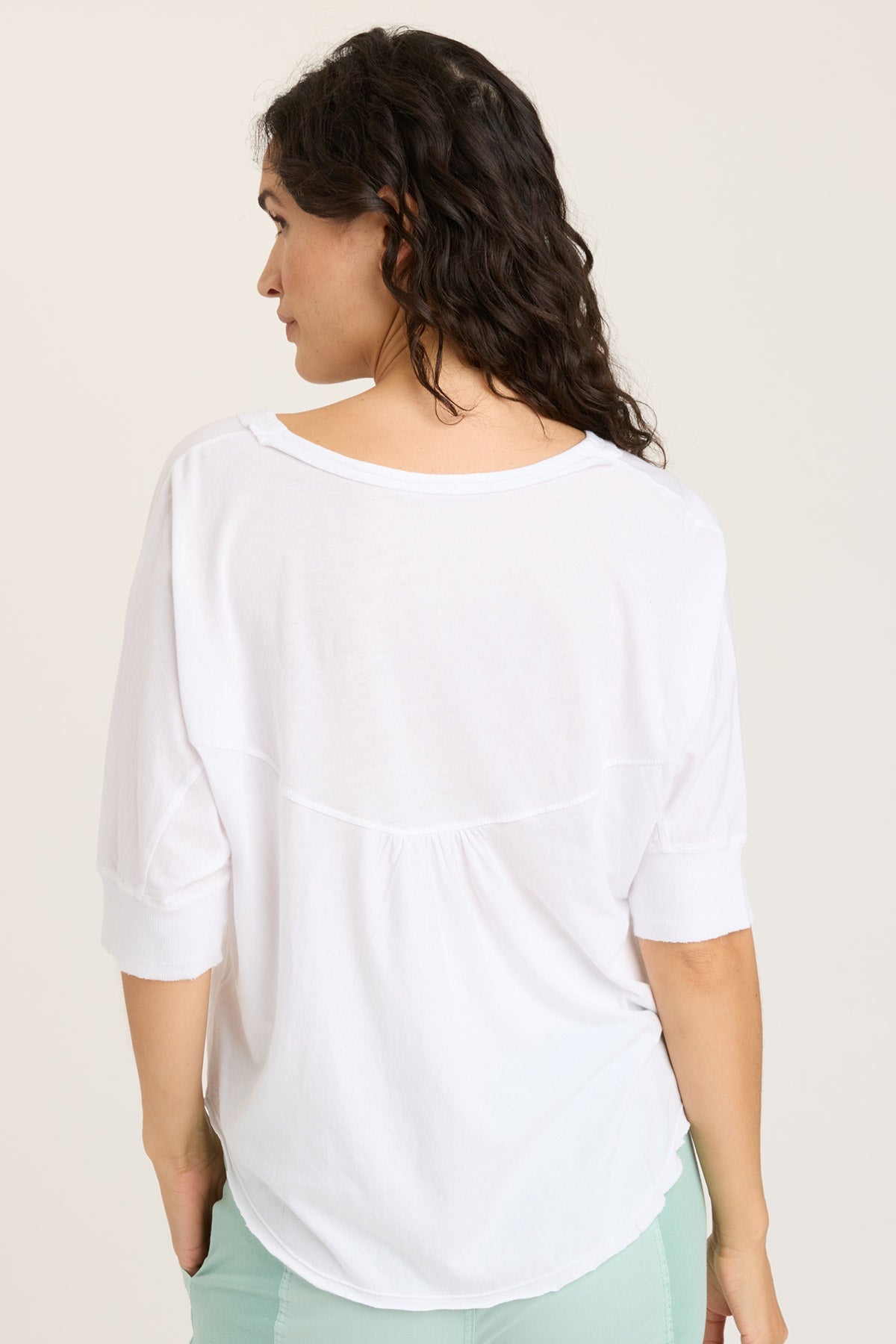 Wearables Gardiner Banded Sleeve Top 