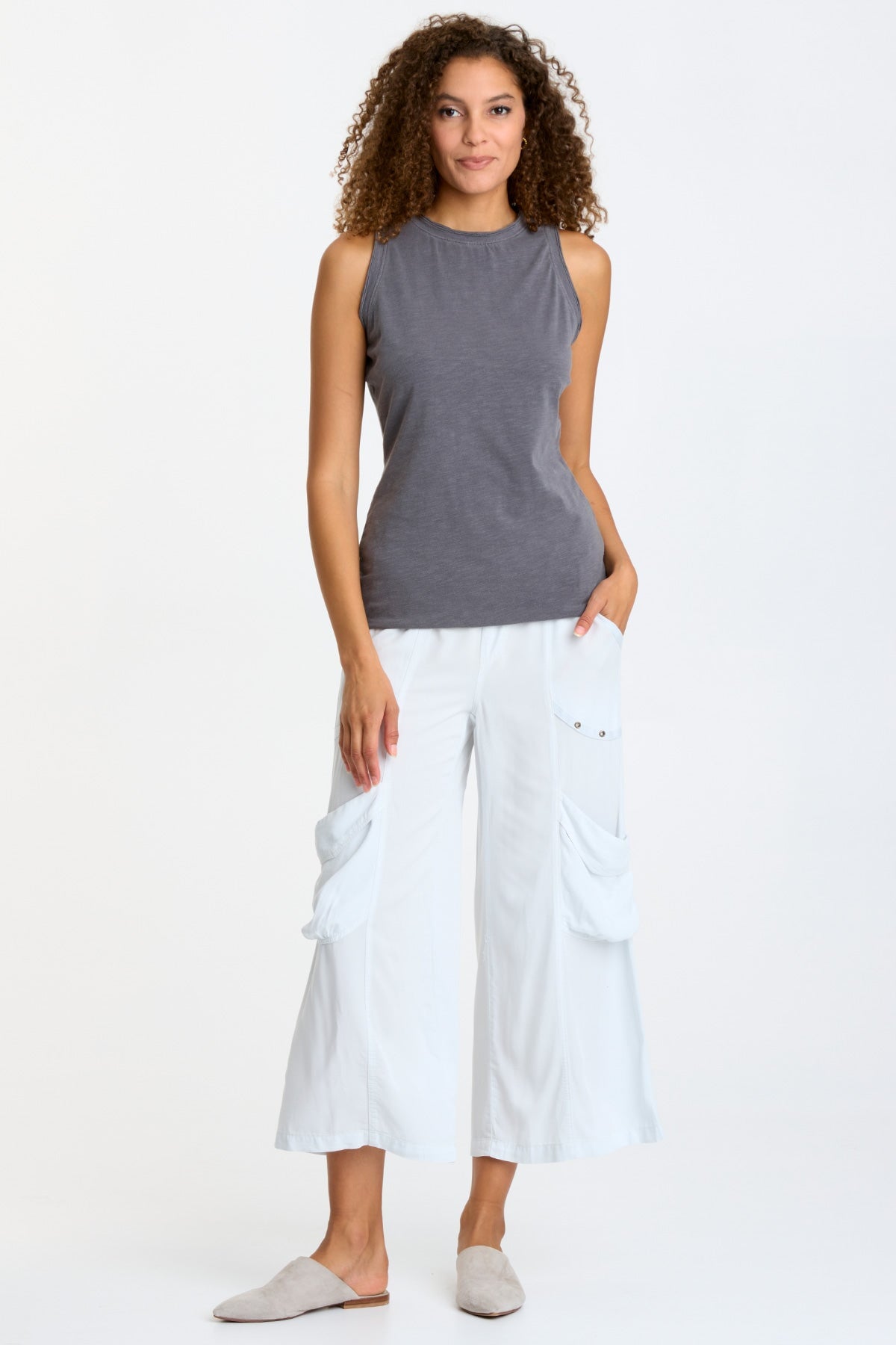 Wearables Twill Faulkner Crop 