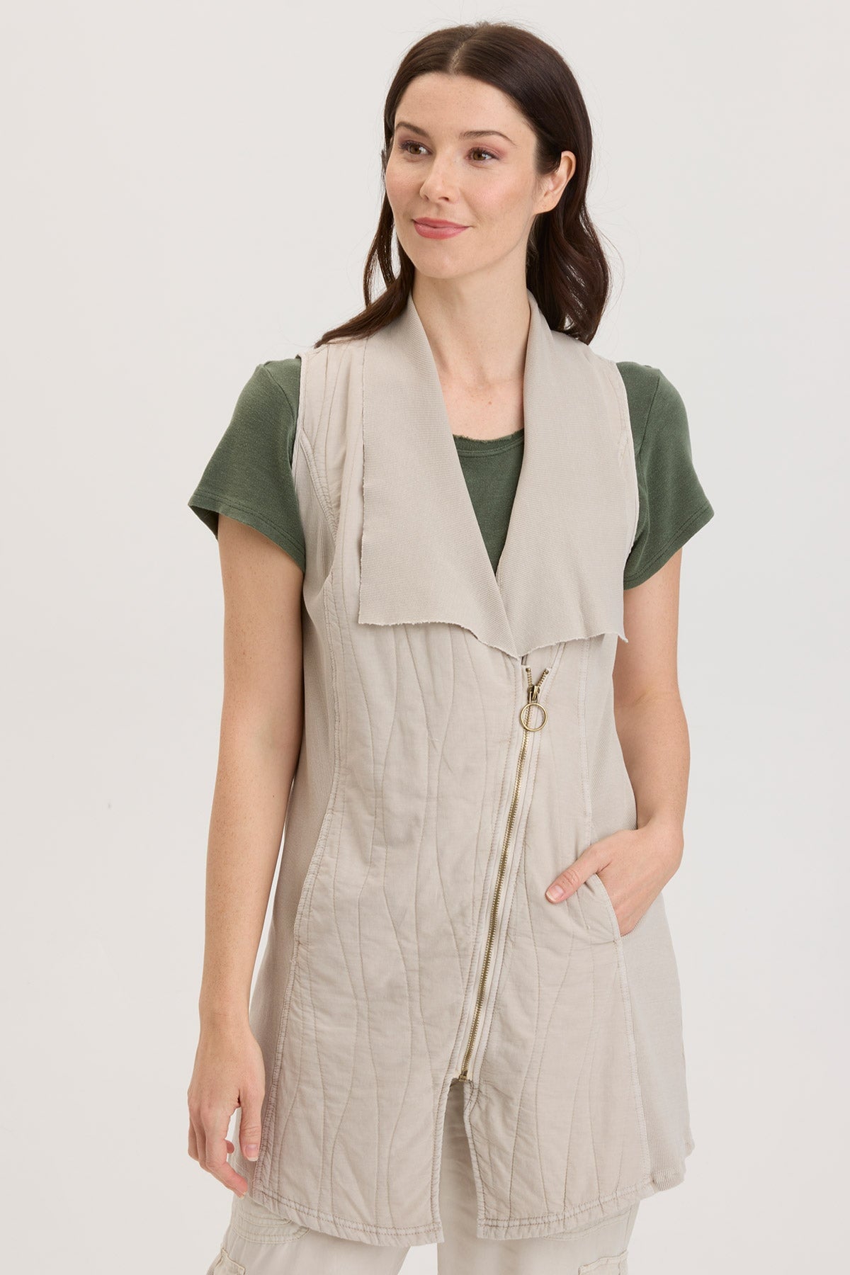 XCVI Oldrich Quilted Vest 