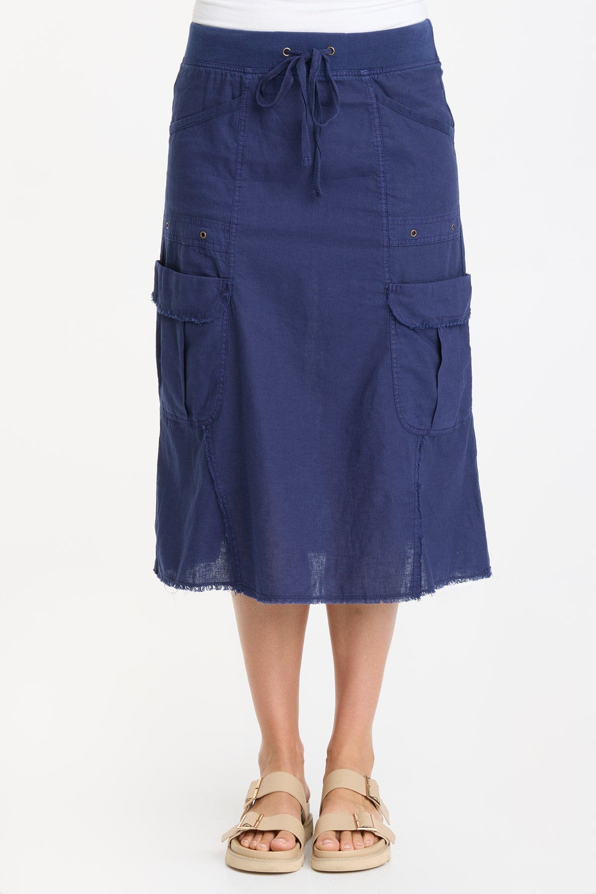 Wearables Linen Bellamy Skirt 