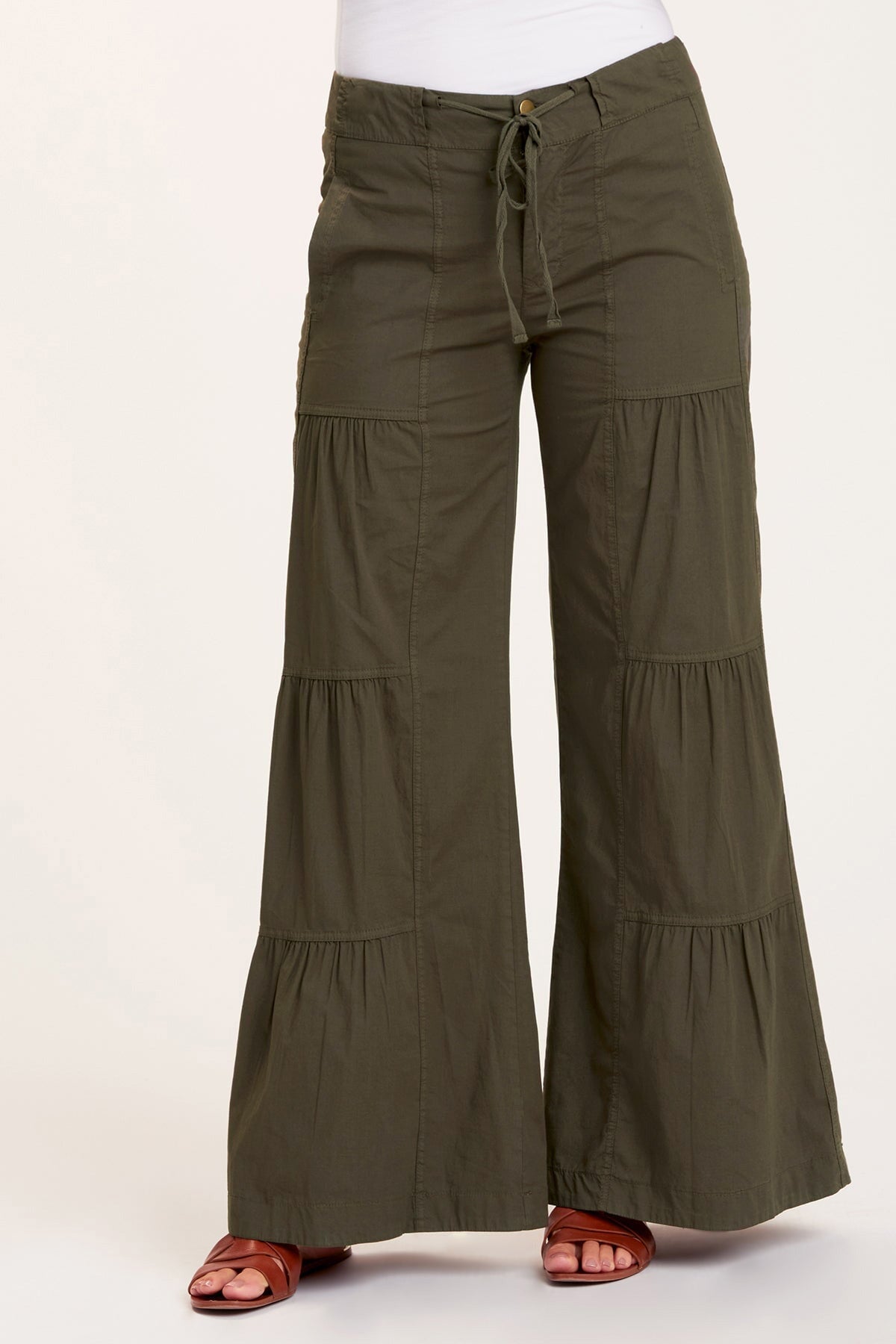 Core by Wearables Terraced Wide Leg Pant 