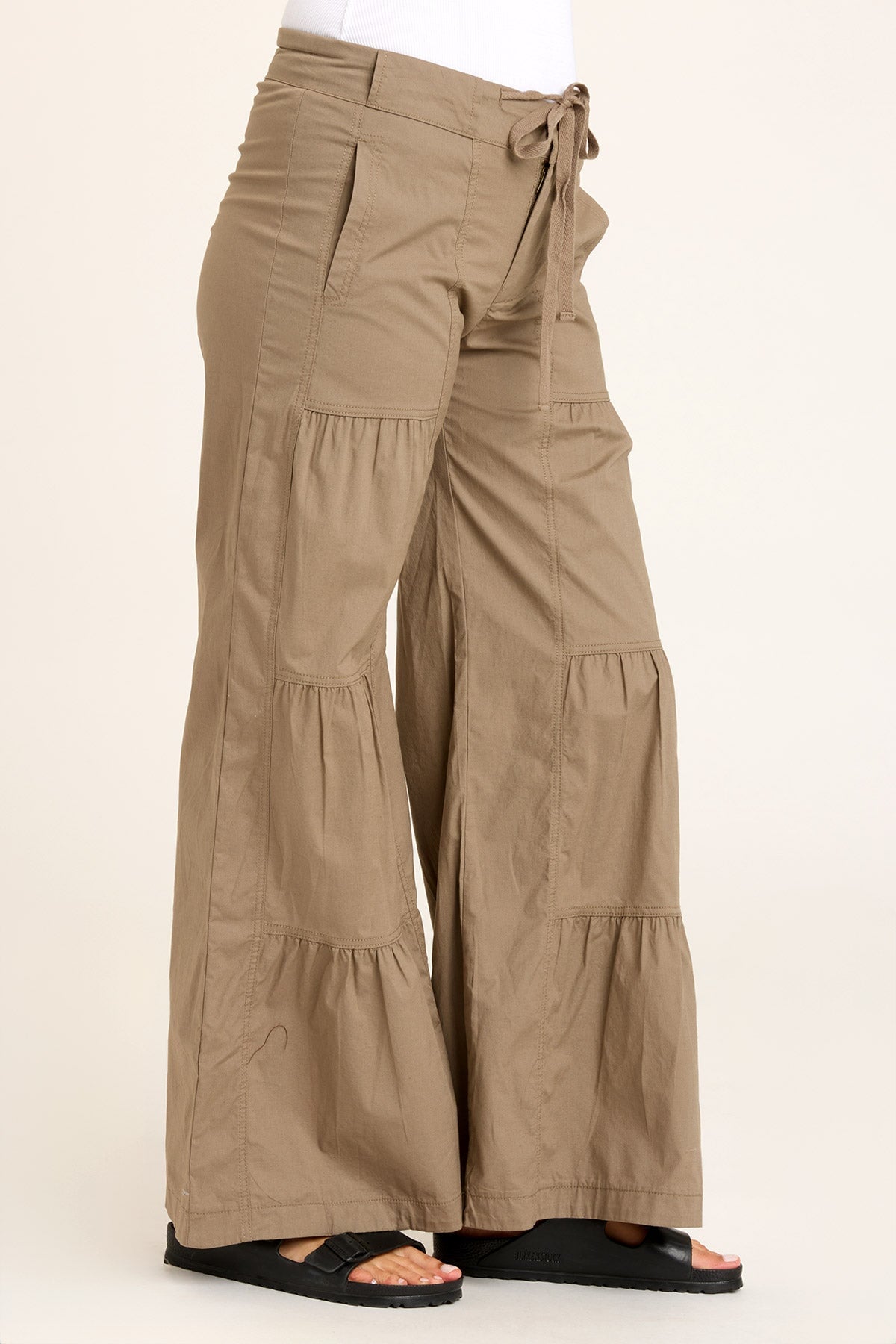 Core by Wearables Terraced Wide Leg Pant 