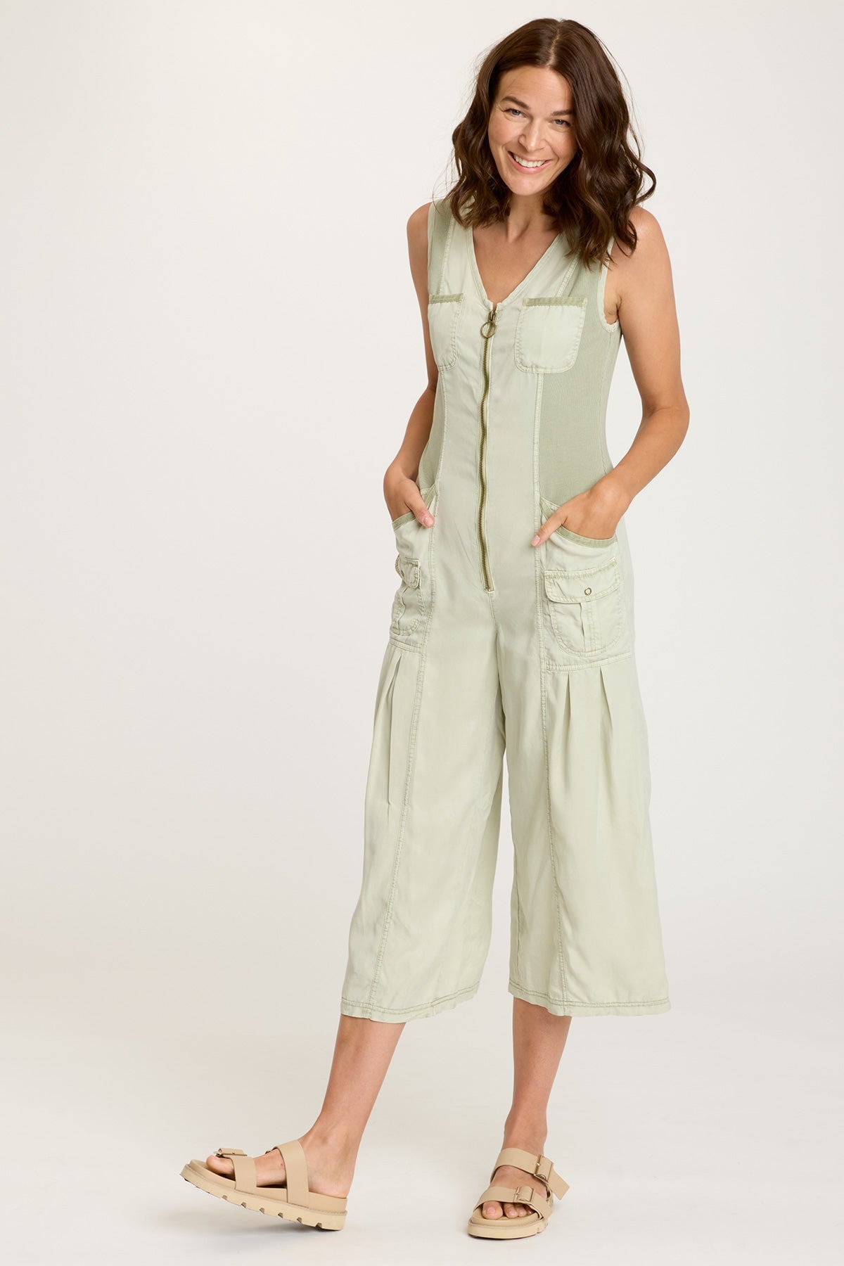 XCVI Macgowan Crop Jumpsuit 