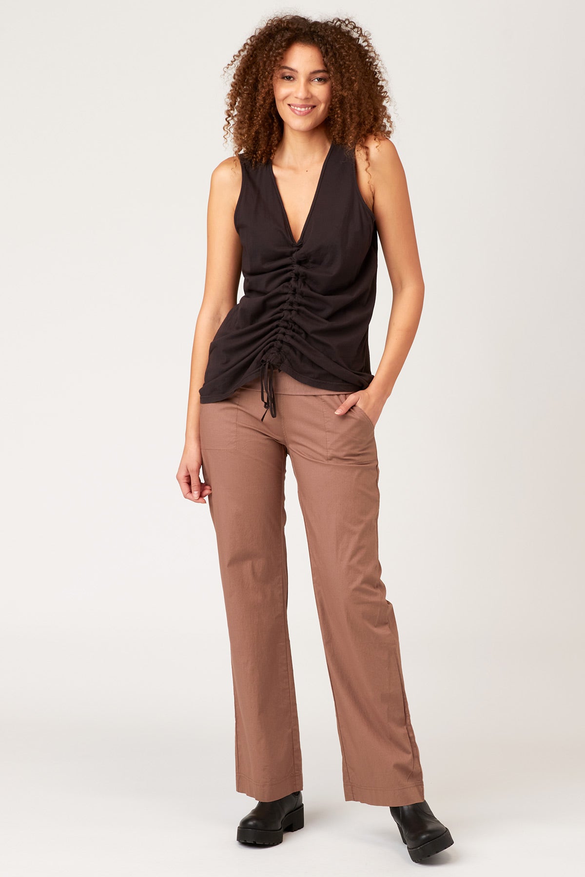 Wearables 4-Pocket Fold Over Pant 