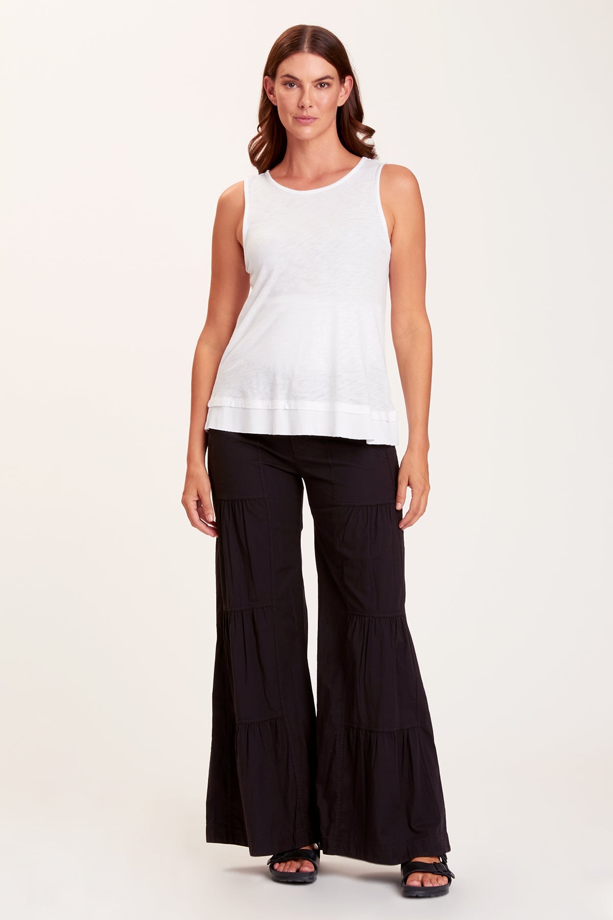 Core by Wearables Terraced Wide Leg Pant 