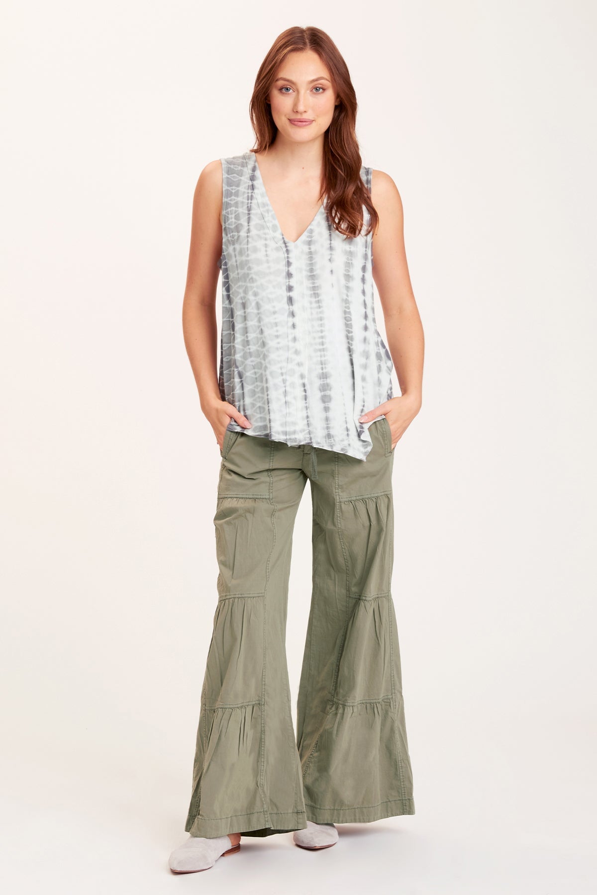 Wearables Terraced Wide Leg Pant 