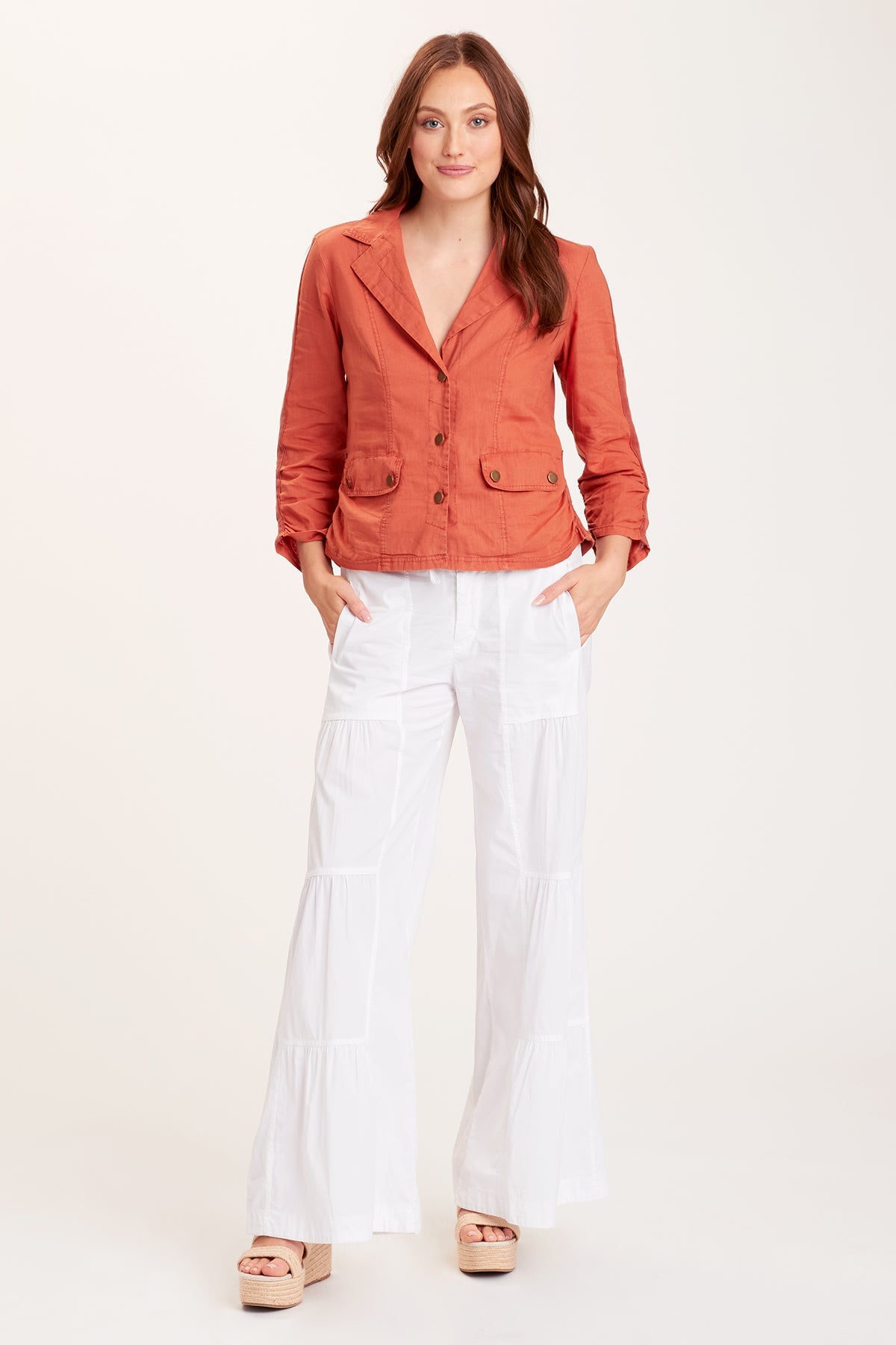 Core by Wearables Terraced Wide-Leg Pant 