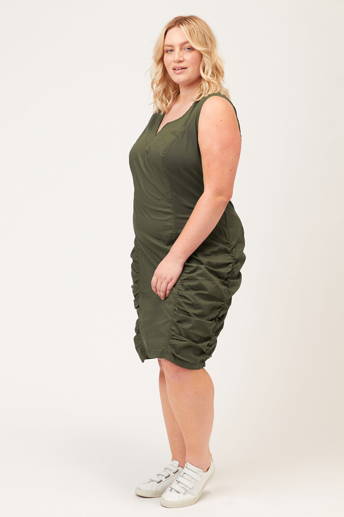 Core by Wearables Raymond Dress 3X Olive 